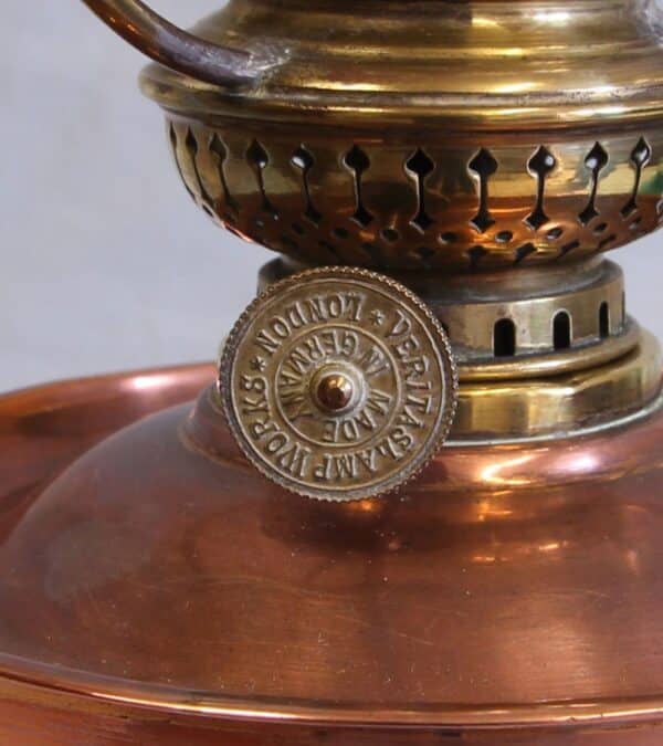 Antique Miniature Oil Lamp - Image 6