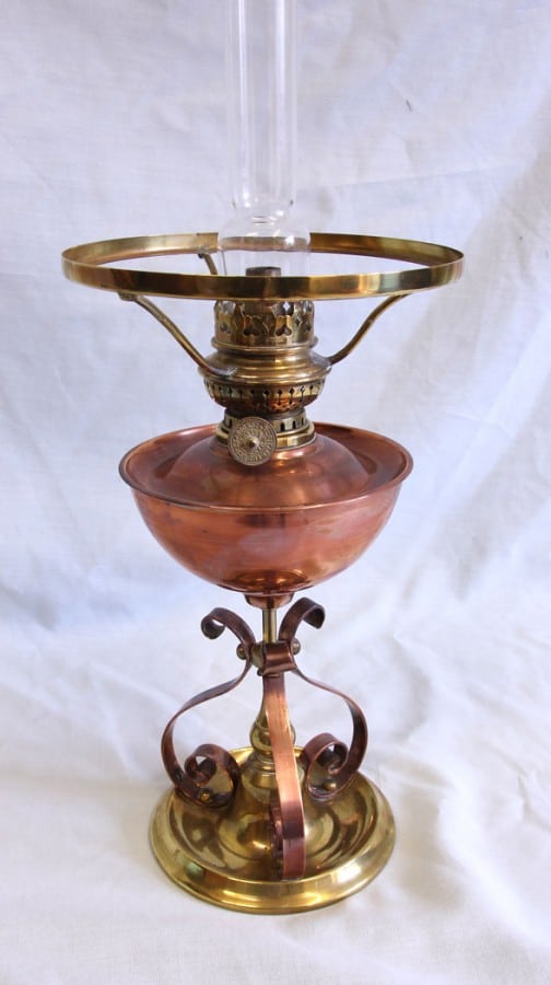 Antique Miniature Oil Lamp Antique Antique Lighting 9