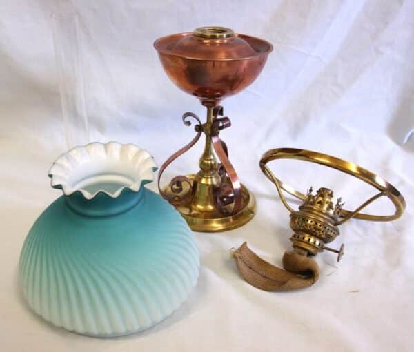 Antique Miniature Oil Lamp Antique Antique Lighting 11
