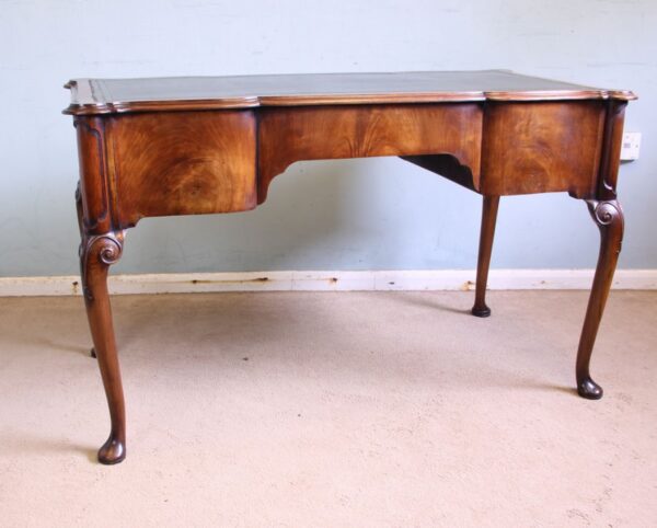 Antique Quality Burr Walnut Writing Desk desk Antique Desks 7