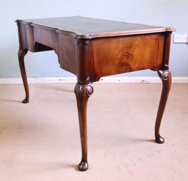 Antique Quality Burr Walnut Writing Desk - Image 8