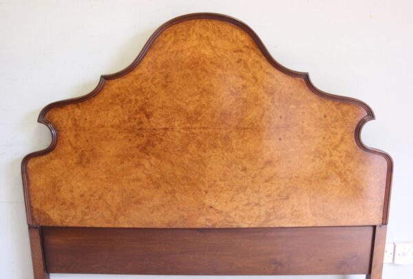 Burr Walnut Double Bed - Image 6