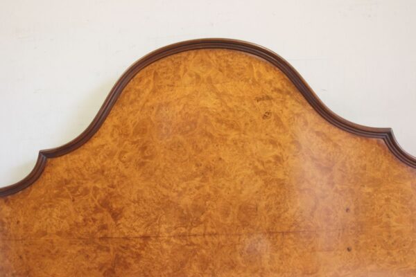 Burr Walnut Double Bed - Image 7
