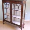 Antique Mahogany Glazed Display Cabinet. - Image 4