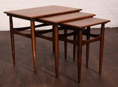 Mid century nest of tables by Kai Kristienson SAI1200