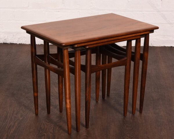 Mid century nest of tables by Kai Kristienson SAI1200 - Image 2