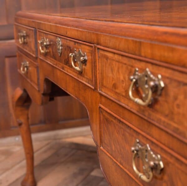 Wonderful Edwardian Figured Walnut Writing Desk SAI2050 - Image 6