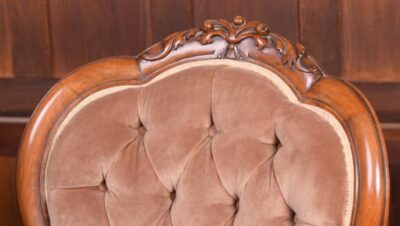 Stunning Victorian Walnut Parlour Settee And Two Chairs SAI1835 - Image 14