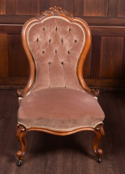 Stunning Victorian Walnut Parlour Settee And Two Chairs SAI1835 - Image 16