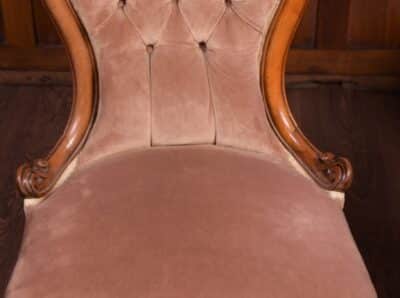 Stunning Victorian Walnut Parlour Settee And Two Chairs SAI1835 - Image 17