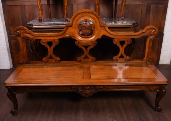 19th Century Country House Carved Walnut Hall Suite SAI1881 Antique Furniture 10