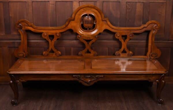 19th Century Country House Carved Walnut Hall Suite SAI1881 Antique Furniture 20