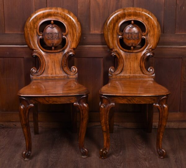 19th Century Country House Carved Walnut Hall Suite SAI1881 Antique Furniture 26