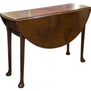 18thc mahogany pad foot drop-leaf table Antique Furniture