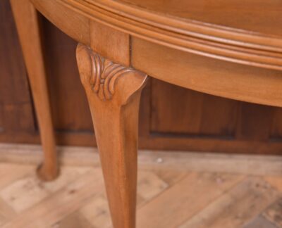 Edwardian Demi-lune Mahogany Fold Over Tea Table SAI1939 - Image 2