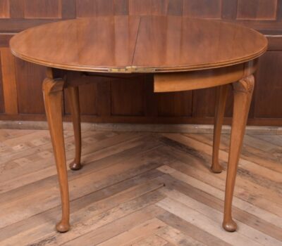 Edwardian Demi-lune Mahogany Fold Over Tea Table SAI1939 Antique Furniture 11