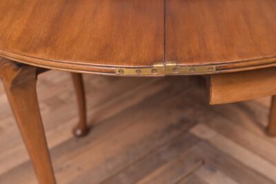 Edwardian Demi-lune Mahogany Fold Over Tea Table SAI1939 Antique Furniture 12
