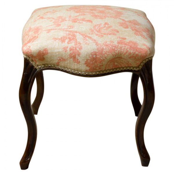 19thc mahogany stool - Image 7