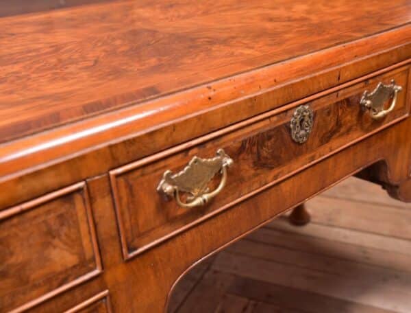 Wonderful Edwardian Figured Walnut Writing Desk SAI2050 - Image 14