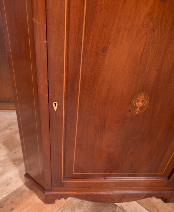 19th Century Inlaid Mahogany Double Corner Cabinet SAI2067 - Image 3