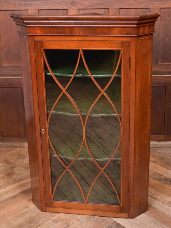 19th Century Inlaid Mahogany Double Corner Cabinet SAI2067 Antique Furniture 15