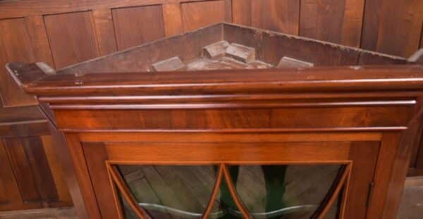 19th Century Inlaid Mahogany Double Corner Cabinet SAI2067 - Image 14