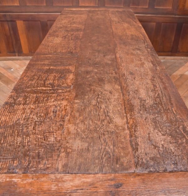 Fantastic 18th Century Oak Refectory Table SAI2071 - Image 5