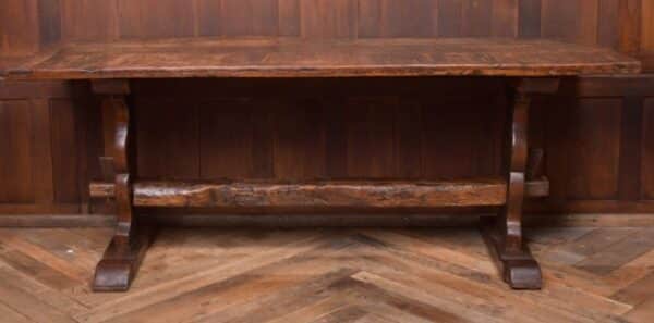Fantastic 18th Century Oak Refectory Table SAI2071 - Image 8