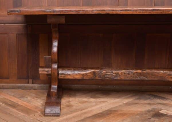 Fantastic 18th Century Oak Refectory Table SAI2071 - Image 9