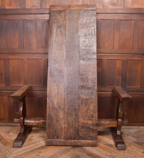 Fantastic 18th Century Oak Refectory Table SAI2071 - Image 13
