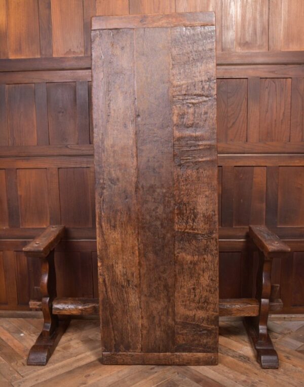 Fantastic 18th Century Oak Refectory Table SAI2071 - Image 14