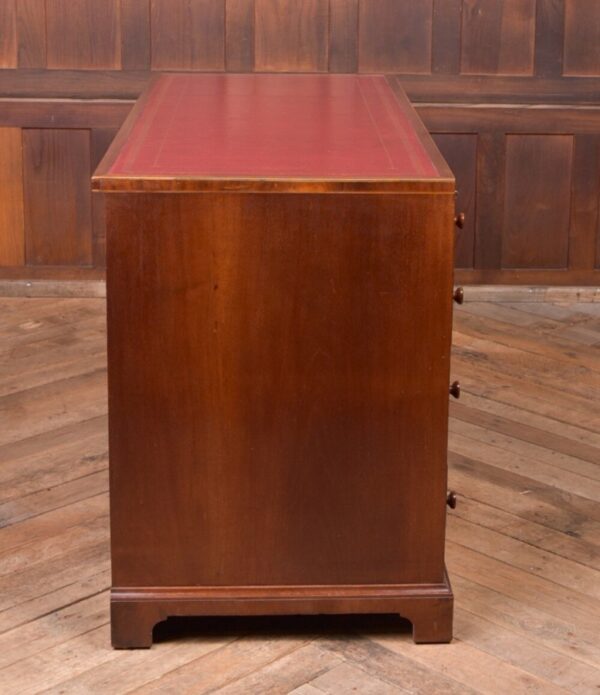 Stunning Quality Edwardian Mahogany Knee Hole Desk By Maple And Co London SAI2075 - Image 12