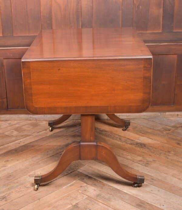 19th Century Inlaid Mahogany Sofa Table SAI2076 - Image 9