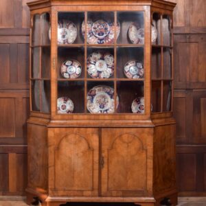 19th Century Dutch Walnut Display Cabinet SAI2083 Antique Furniture