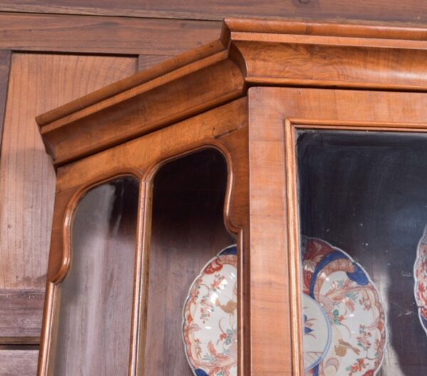19th Century Dutch Walnut Display Cabinet SAI2083 Antique Furniture 19