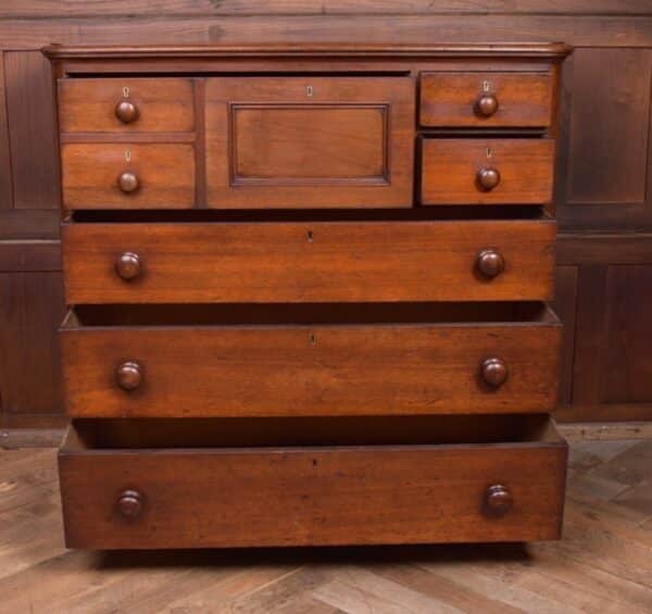 Fabulous Victorian Solid Walnut Chest Of Drawers SAI2114 Antique Furniture 6