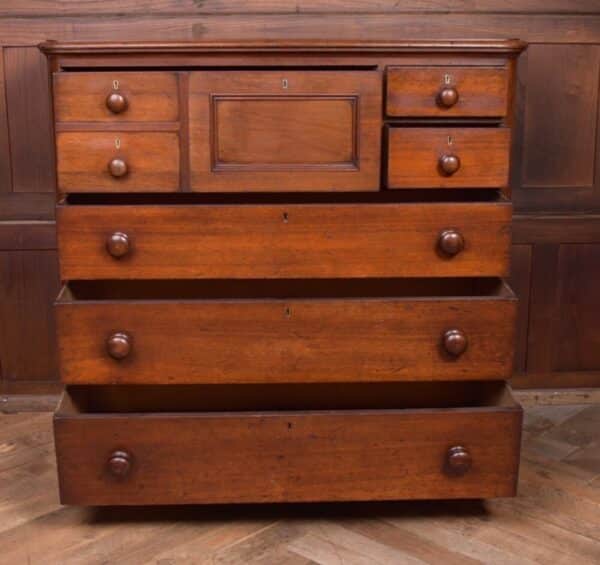 Fabulous Victorian Solid Walnut Chest Of Drawers SAI2114 - Image 4