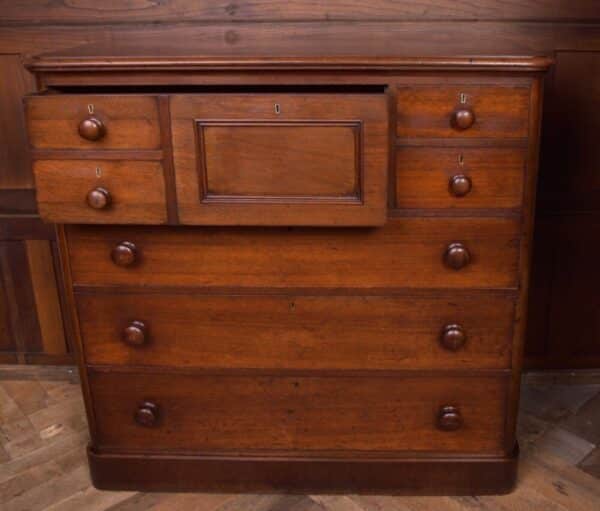 Fabulous Victorian Solid Walnut Chest Of Drawers SAI2114 Antique Furniture 8