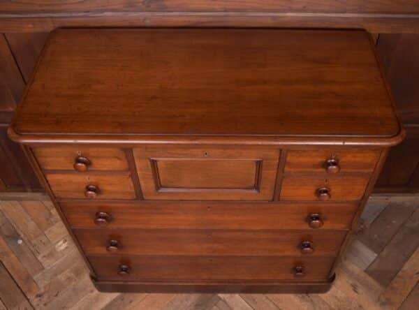 Fabulous Victorian Solid Walnut Chest Of Drawers SAI2114 Antique Furniture 10