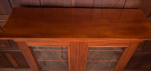 Victorian 2 Door Glazed Bookcase SAI2118 - Image 8