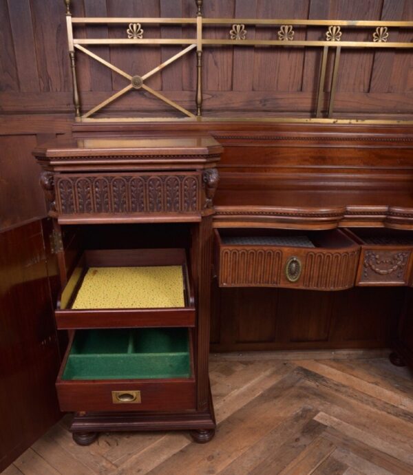Exhibition Quality Adams Style Pedestal Sideboard By Maple Of London SAI2120 - Image 14