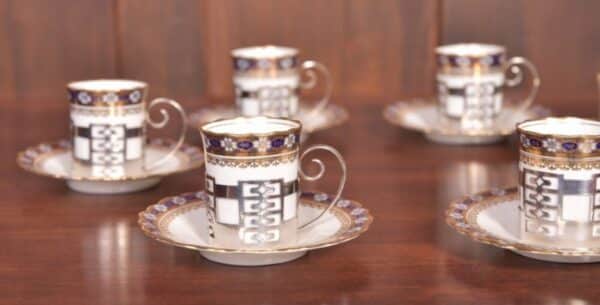 Aynsley China And Silver Coffee Set SAI2123 Antique Furniture 12