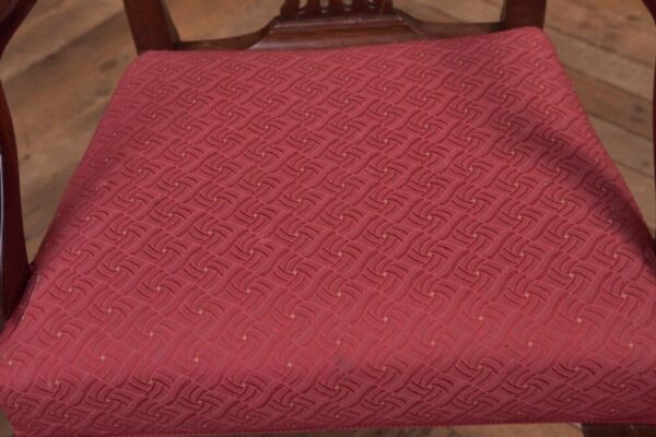 Set Of 8 Edwardian Mahogany Chippendale Style Chairs SAI2126 - Image 3