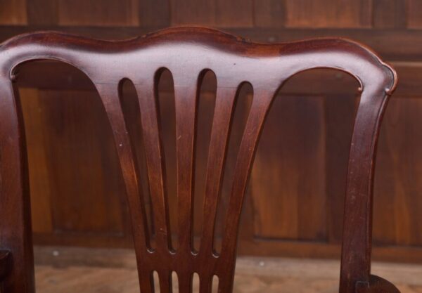 Set Of 8 Edwardian Mahogany Chippendale Style Chairs SAI2126 Antique Furniture 6