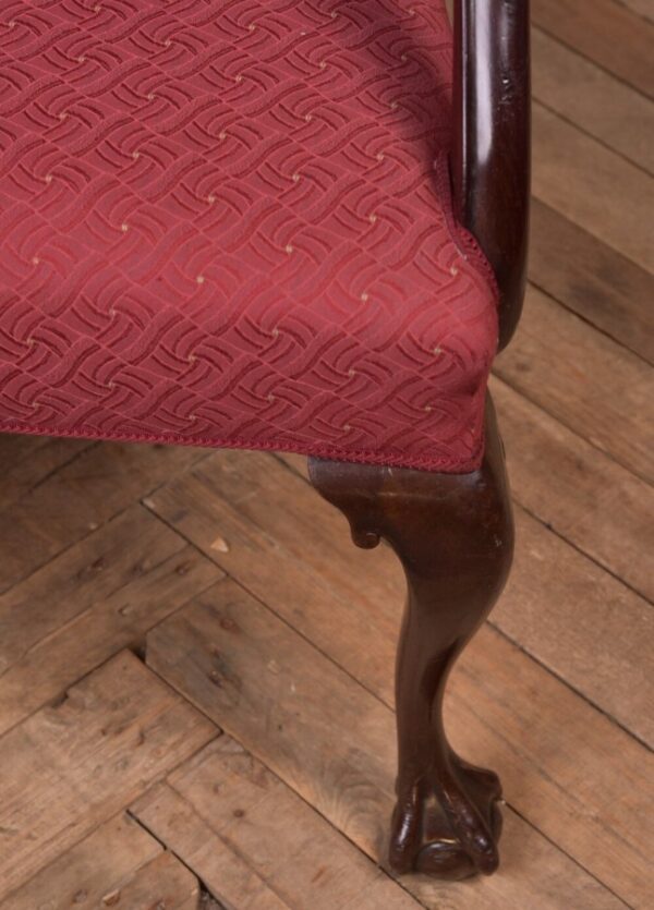 Set Of 8 Edwardian Mahogany Chippendale Style Chairs SAI2126 - Image 6