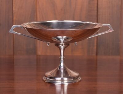Solid Silver Tazza Walker And Hall 1911 SAI2130 - Image 3