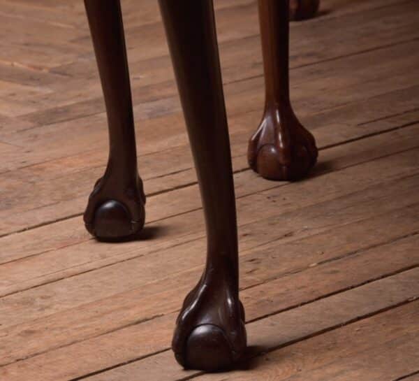 Unusual Extending 3 Part Chippendale Dining Table SAI2132 - Image 11