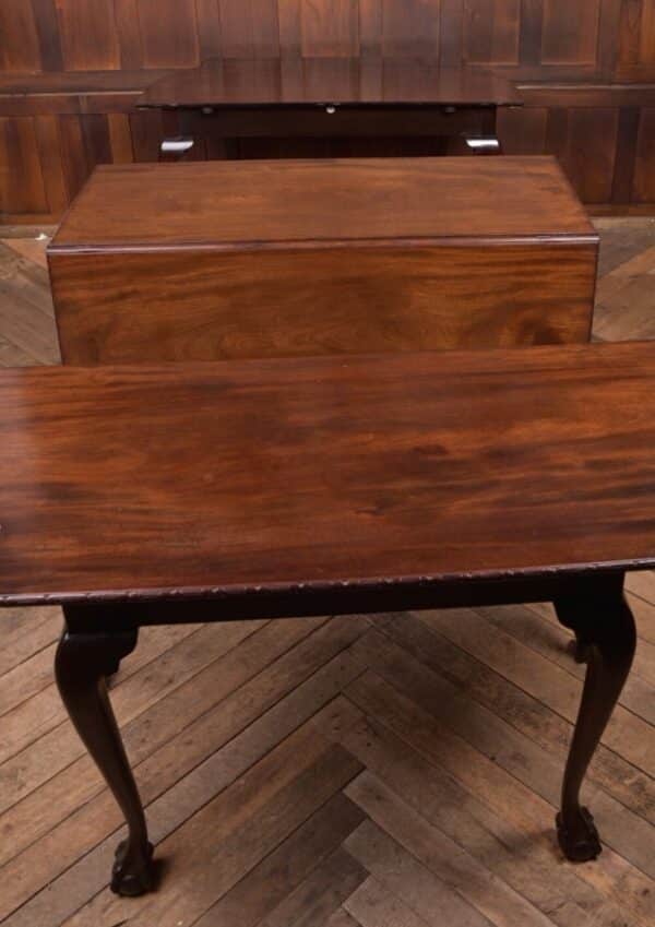 Unusual Extending 3 Part Chippendale Dining Table SAI2132 - Image 7