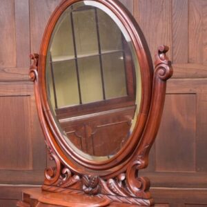 Victorian Mahogany Cheval Dressing Mirror SAI2140 Antique Furniture
