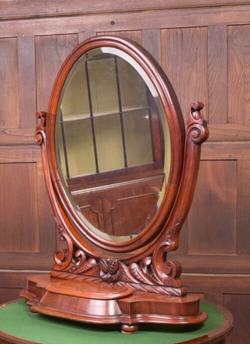 Victorian Mahogany Cheval Dressing Mirror SAI2140 Antique Furniture 3